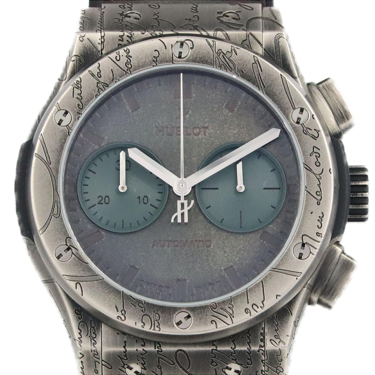 ウブロ クラシックフュージョンクロノ・ベルルッティコールドブラウン LTD 521.NX.051B.VR.BER19 TI 自動巻