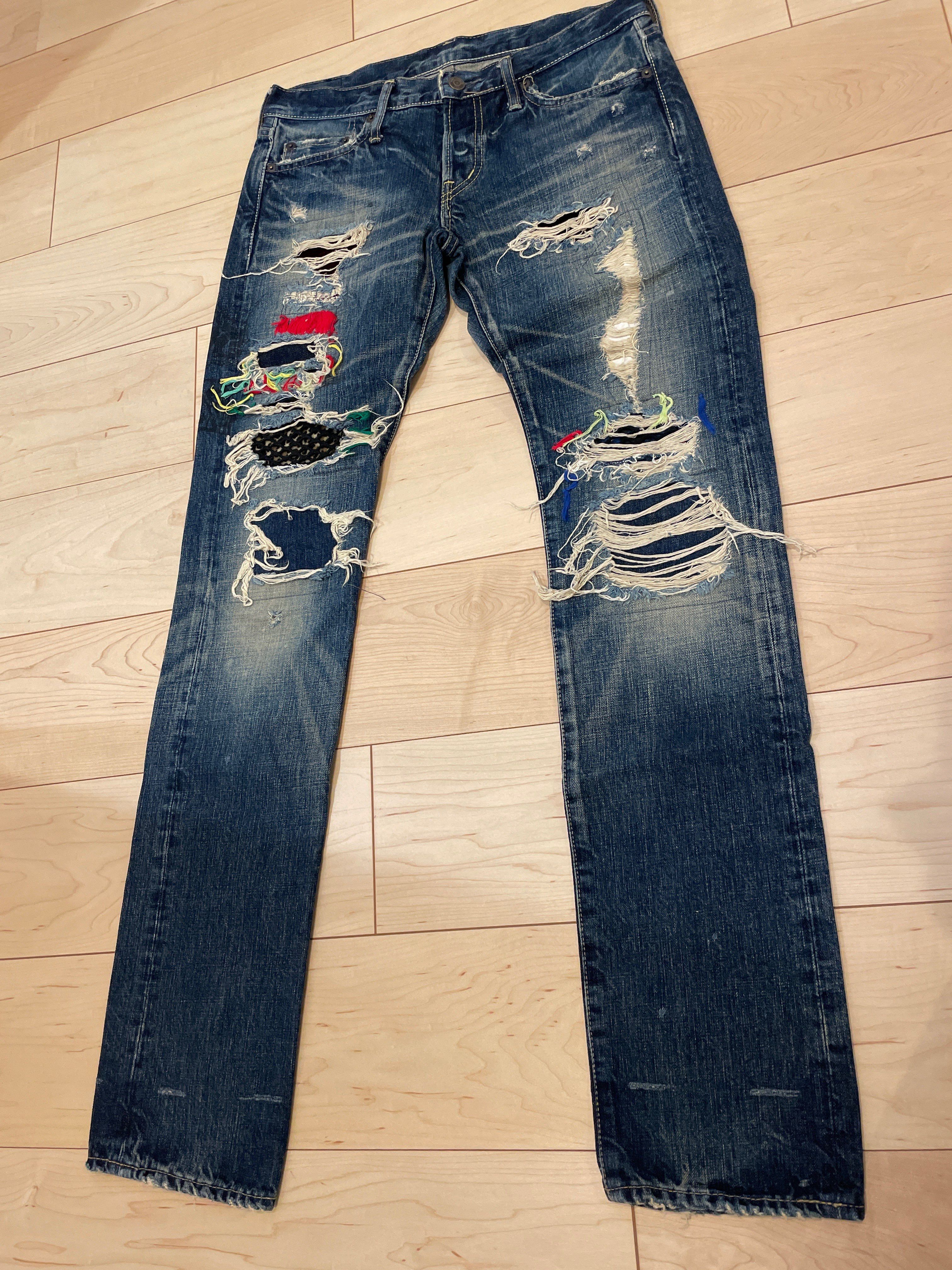 ヒステリックグラマー×tetei リメイクデニム