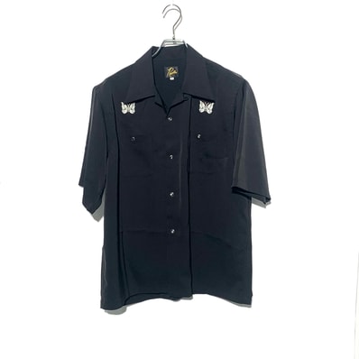 Needles Cow Boy S/S Shirt 23AW Black