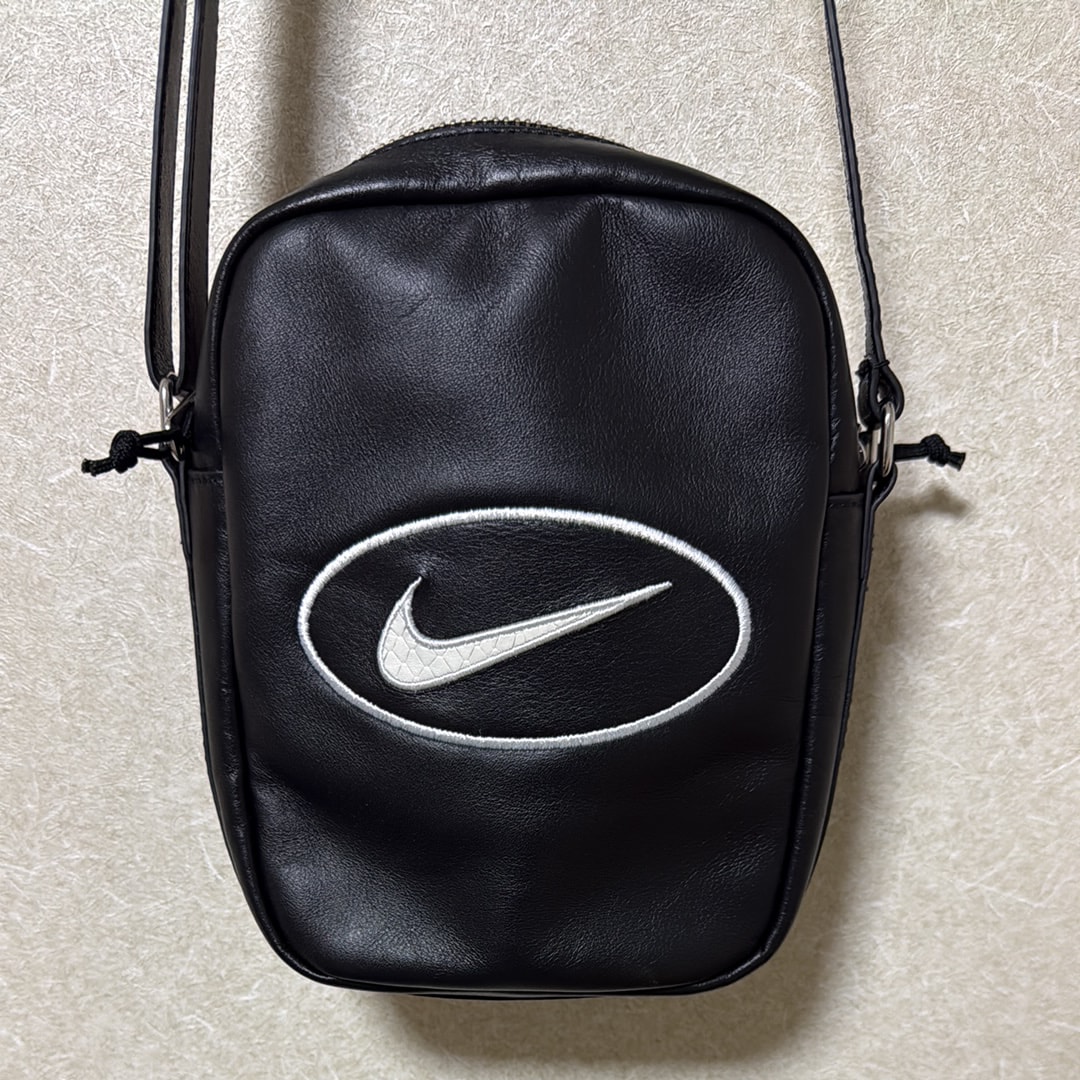 Supreme x Nike Leather Shoulder Bag 