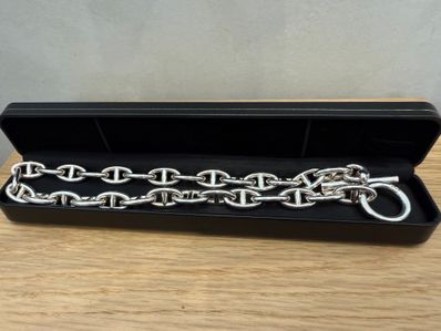 Hermes Chaine D'ancre GM Necklace Large Model "Silver"
