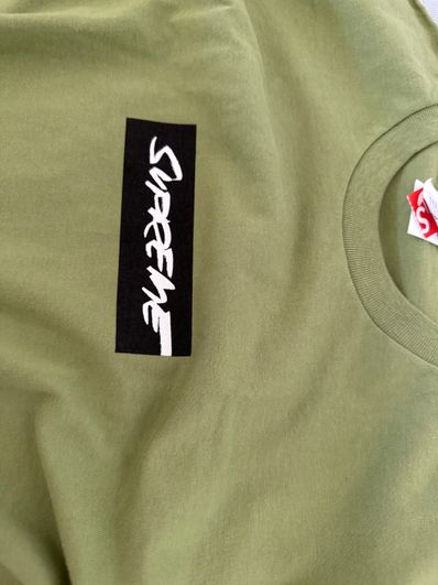 Supreme Futura Box Logo Tee "Moss"