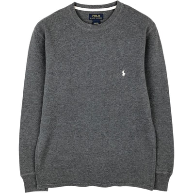 古着 ラルフローレン Ralph Lauren POLO RALPH LAUREN サーマルロンT ワッフル メンズM相当/eaa648062