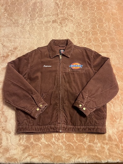 Supreme x Dickies Corduroy Work Jacket "Brown"