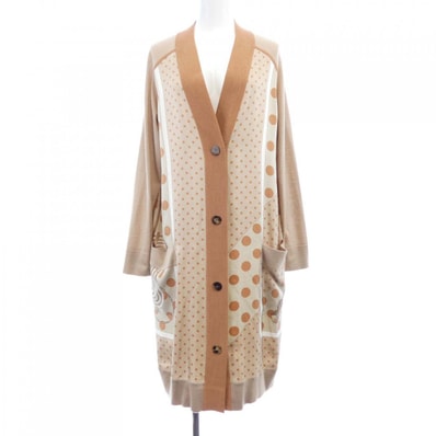 エルメス HERMES CLIC CLAC A POIS *17-7758 ツイルレーヌ カーディガン