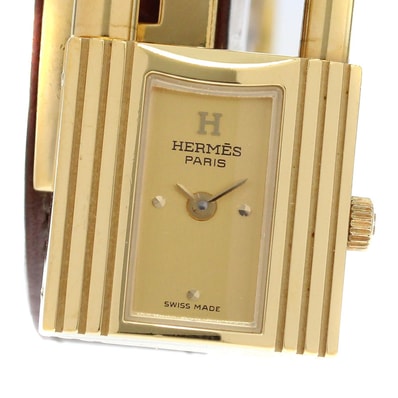 エルメス HERMES ケリークロシェット クォーツ レディース _919674