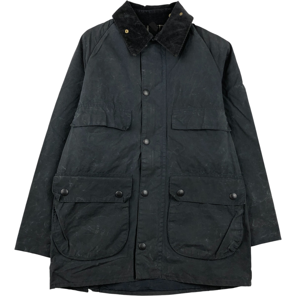 古着 80年代 バブアー Barbour BEDALE ビデイル 2ワラント ワックスコットン オイルドジャケット 英国製 86cm/34In メンズS相当 ヴィンテージ/eaa613600