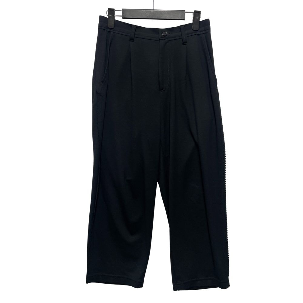 UNDERCOVER アンダーカバー 25SS 品番 UC1E4506 レーヨン混 タック入り パンツ ブラック サイズ 2  52144