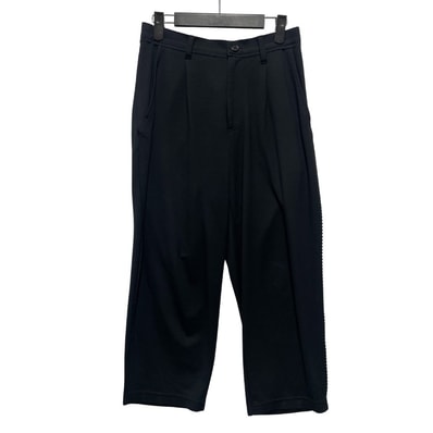 UNDERCOVER アンダーカバー 25SS 品番 UC1E4506 レーヨン混 タック入り パンツ ブラック サイズ 2 52144