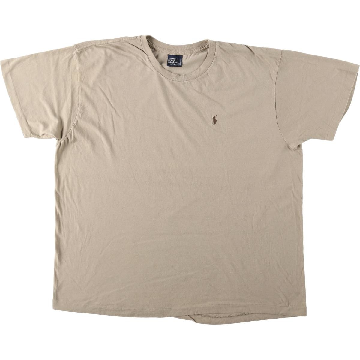 古着 ラルフローレン Ralph Lauren POLO by Ralph Lauren 半袖 ワンポイントロゴTシャツ メンズXL相当/eaa648256