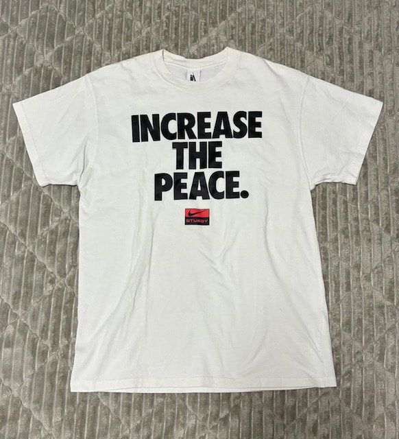 Nike x Stussy Increase The Peace Tee "White"