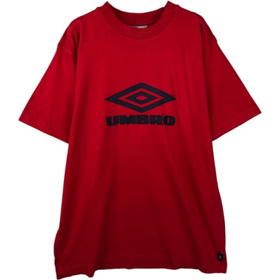 古着 90~00年代 アンブロ UMBRO ロゴプリントTシャツ メンズL相当 ヴィンテージ/eaa639227