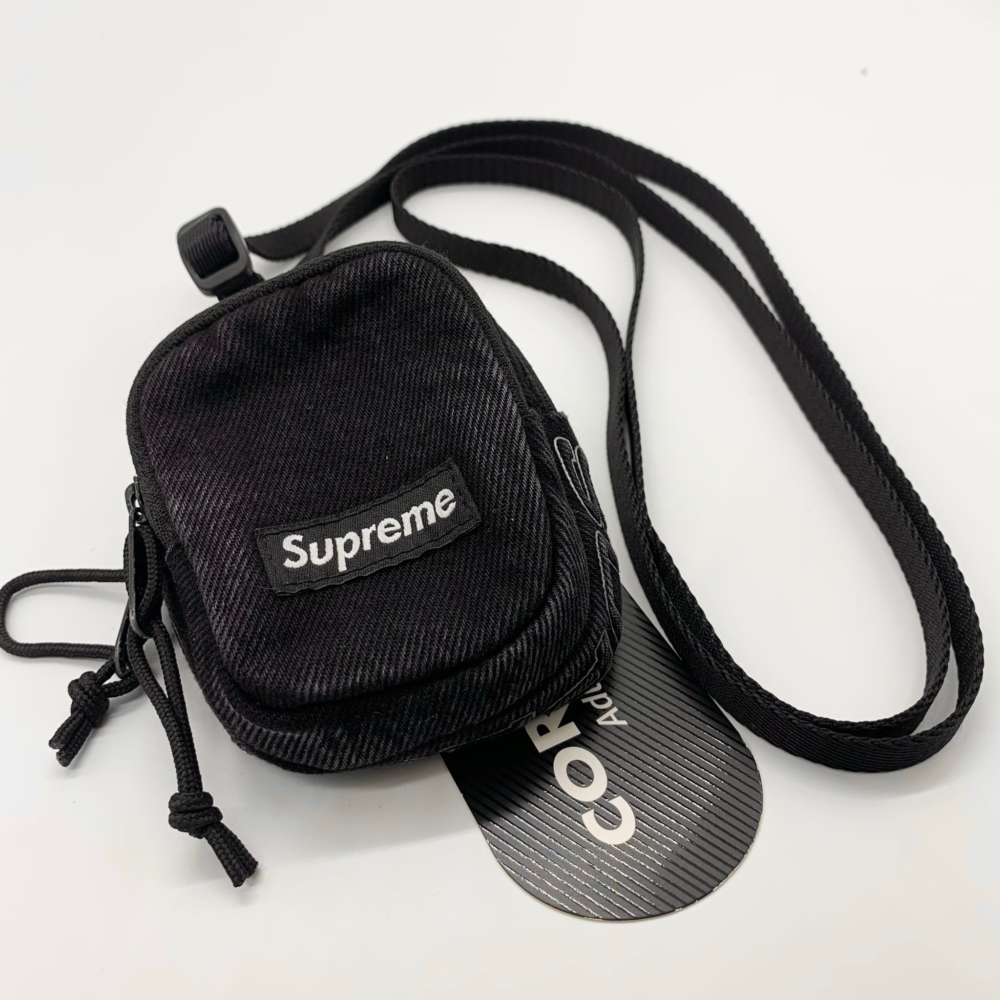 Supreme Denim Mini Utility Bag "Black"
