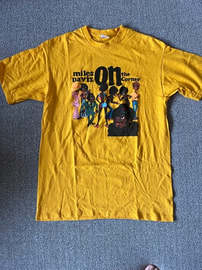 supreme miles davis tee
