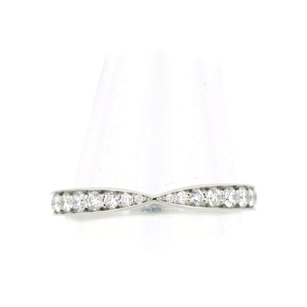 ティファニー ハーモニーパヴェ リング 指輪 9号 0.23ct Pt950(プラチナ) 中古