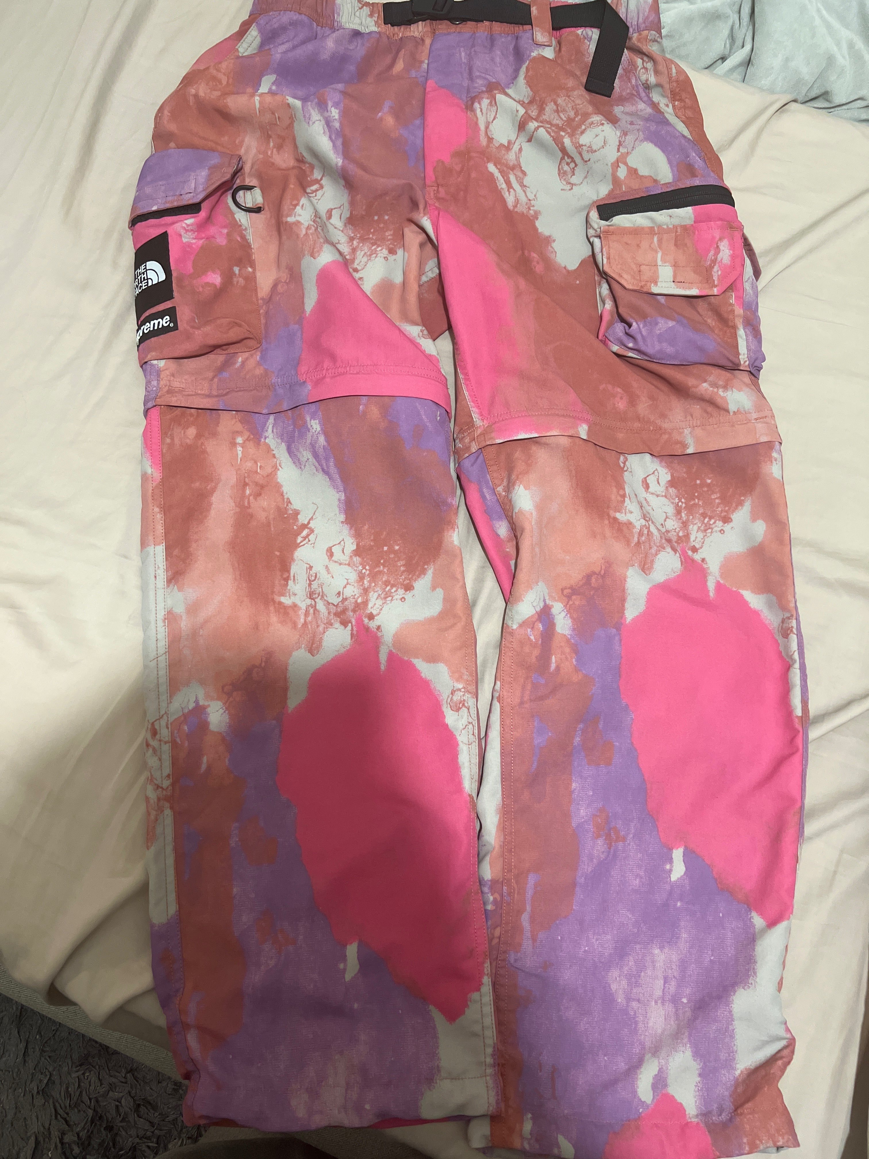 Supreme x The North Face Belted Cargo Pant "Pink"
