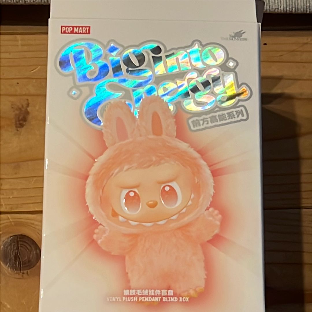 POP MART THE MONSTERS (LABUBU) Big into Energy Series Plush Pendant ID (Secret)