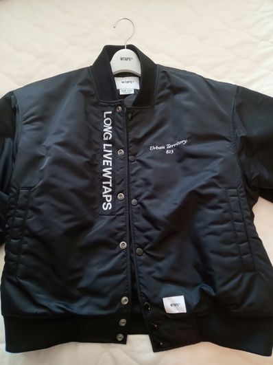 Wtaps Team / Jacket / Nylon. Twill. UT813 "Black"