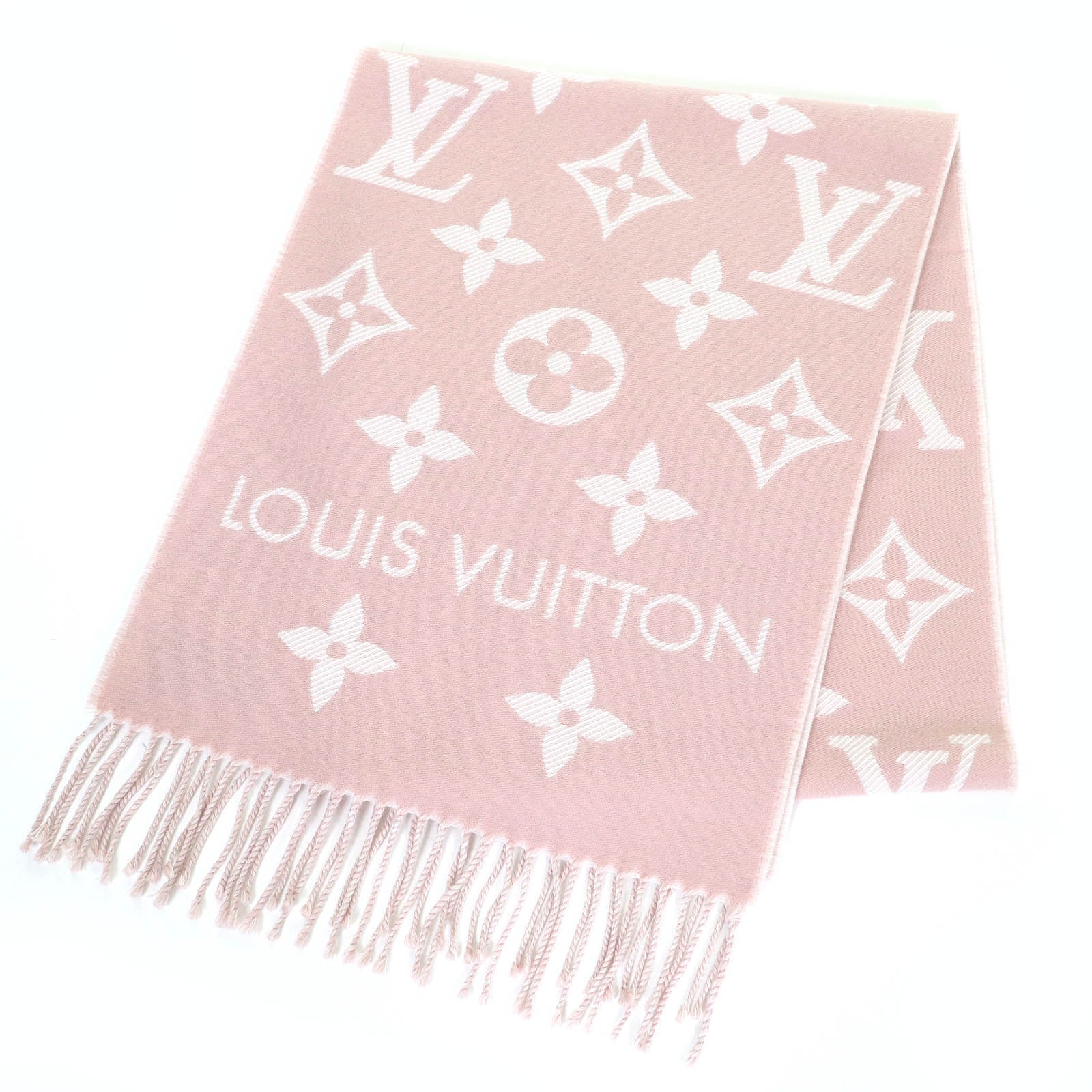 LOUIS VUITTON マフラー ベージュローズ マフラー・LV エセンシャル シャイン S00｜ルイ・ヴィトン 公式