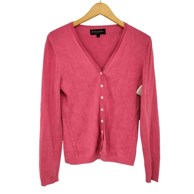 シルク混 ハイゲージカーディガン【1142176155586】