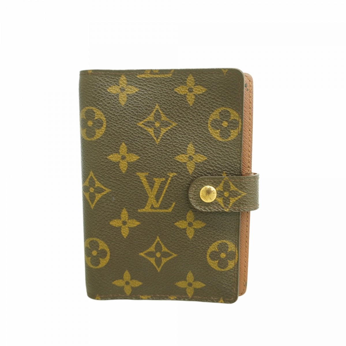 【6dd4606】ルイヴィトン 手帳カバー モノグラム アジェンダPM R20005 ブラウン【中古】メンズ レディース ユニセックス