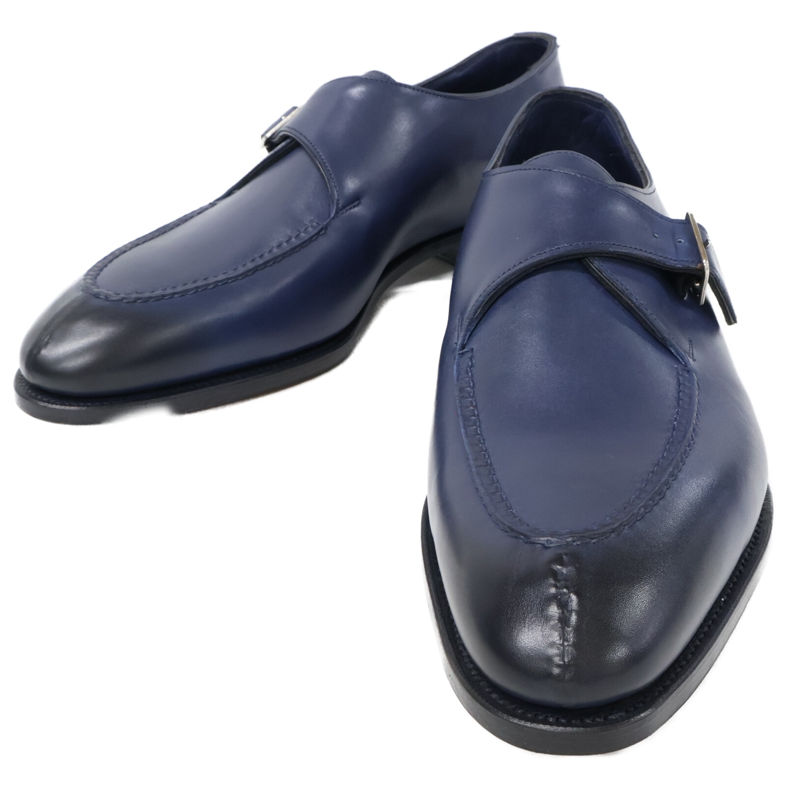 エドワードグリーン 新品同様 E82 CLAPHAM シングルモンクストラップ シューズ 7