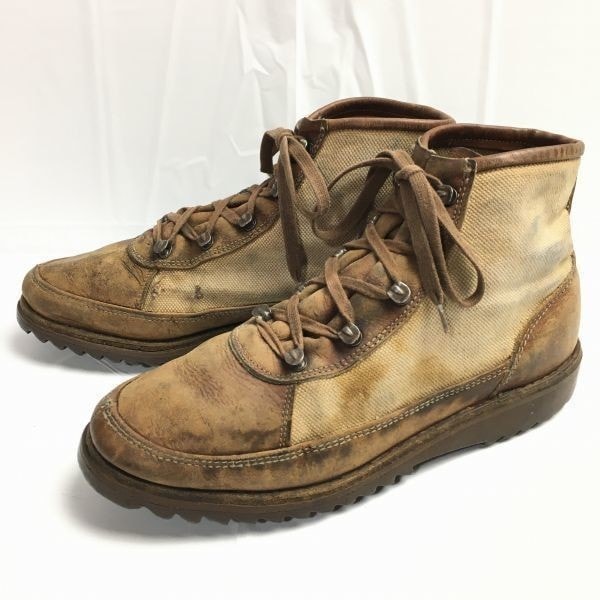 試着交換OK!Vintage  Paraboot/パラブーツ 26.0-26.5-27.0 ショートブーツ ワークブーツ ブラウン/茶/BROWN〉Vintage/ boots / men's 管No.WR2