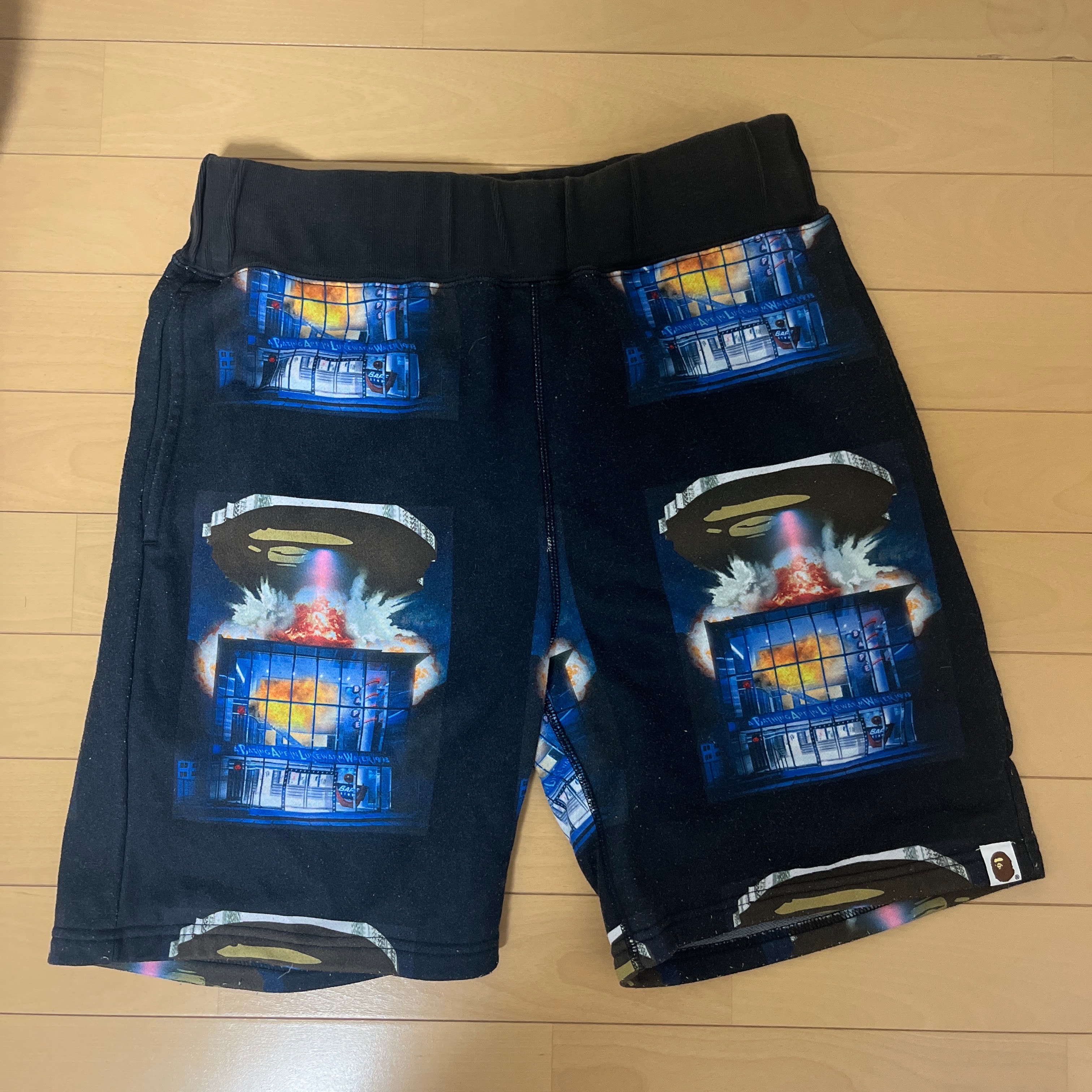 BAPE INVASION SWEAT SHORTS