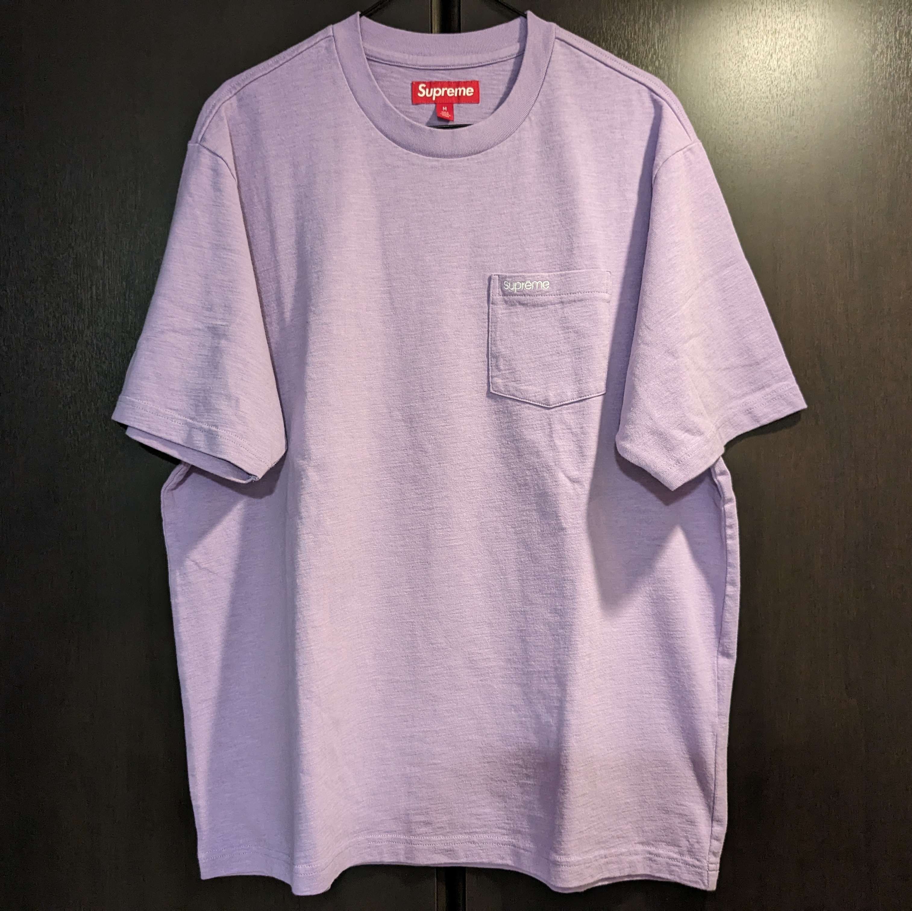 Supreme S/S Pocket Tee "Violet"(23FW)