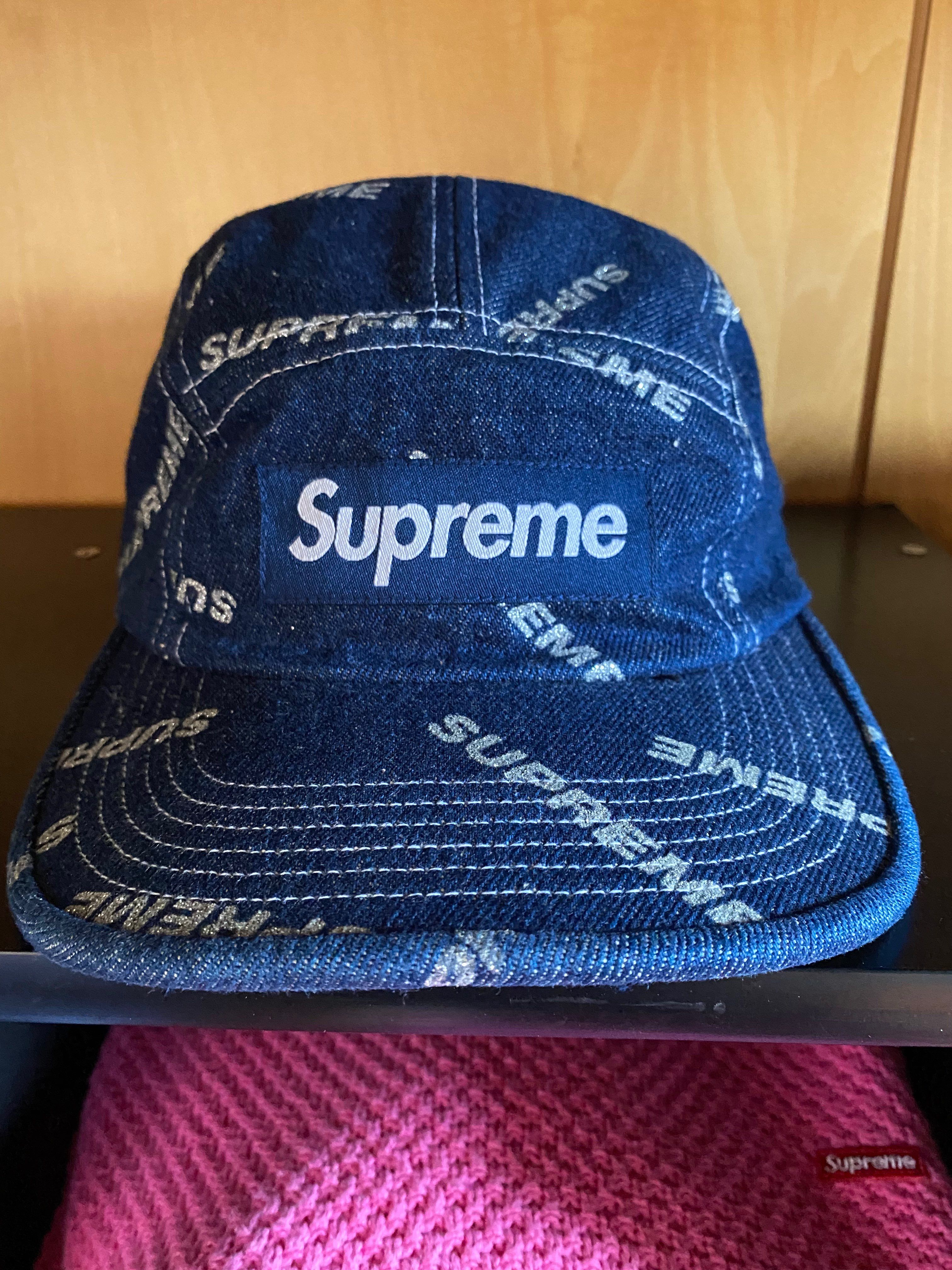 2017SS Denim Logo Camp Cap