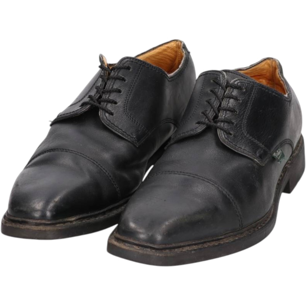 古着 パラブーツ PARA BOOT チゼルトゥ ストレートチップシューズ フランス製 7 1/2 メンズ26.0cm相当/saa016187