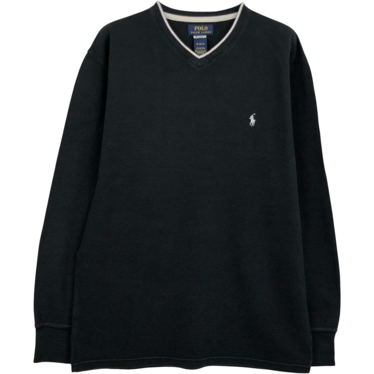 古着 ラルフローレン Ralph Lauren POLO RALPH LAUREN サーマルロンT ワッフル メンズXL相当/eaa669408