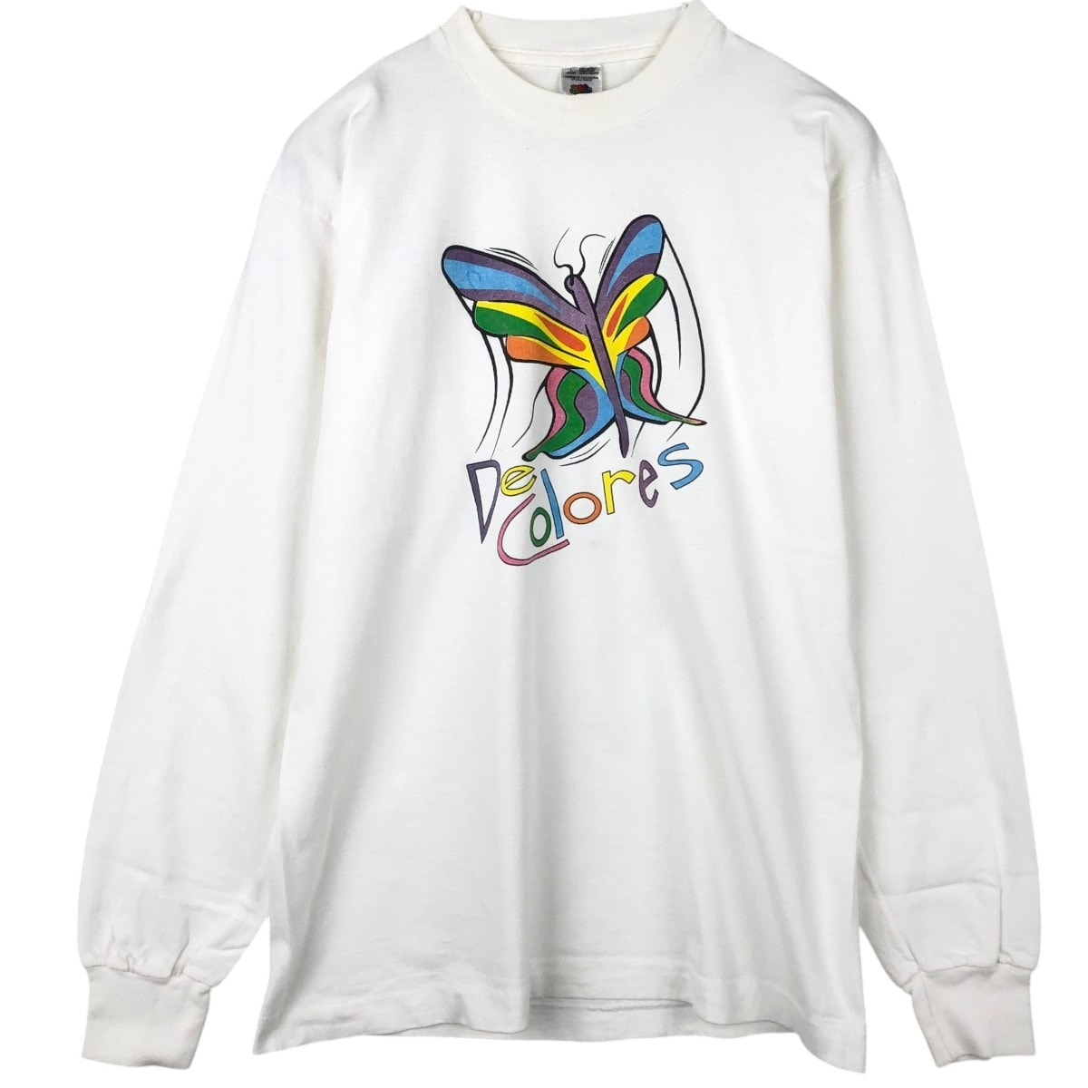 古着 90年代 フルーツオブザルーム FRUIT OF THE LOOM ロングTシャツ ロンT メンズL相当 ヴィンテージ/eaa671449