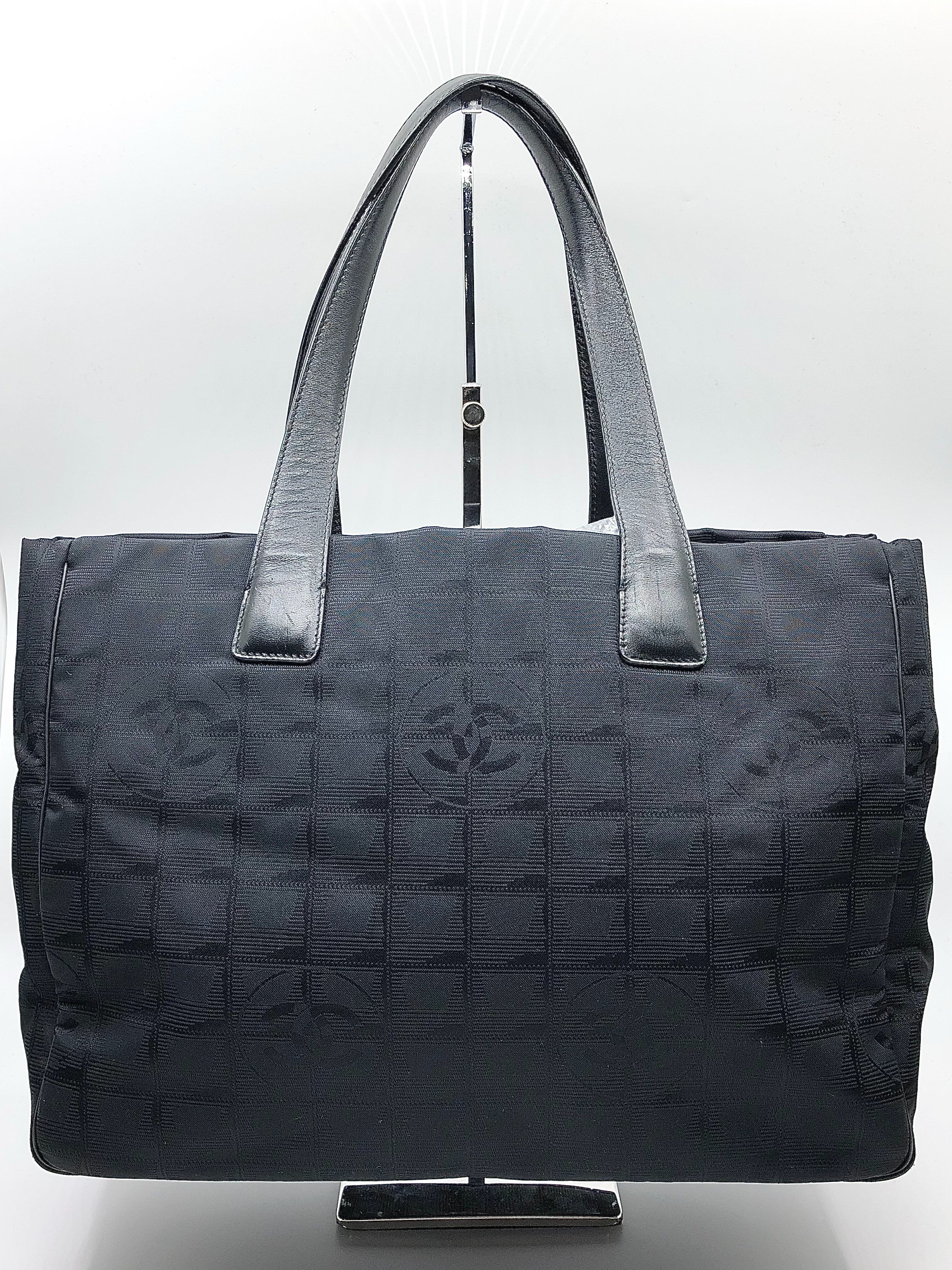 CHANEL New Travel Line Tote "Black"