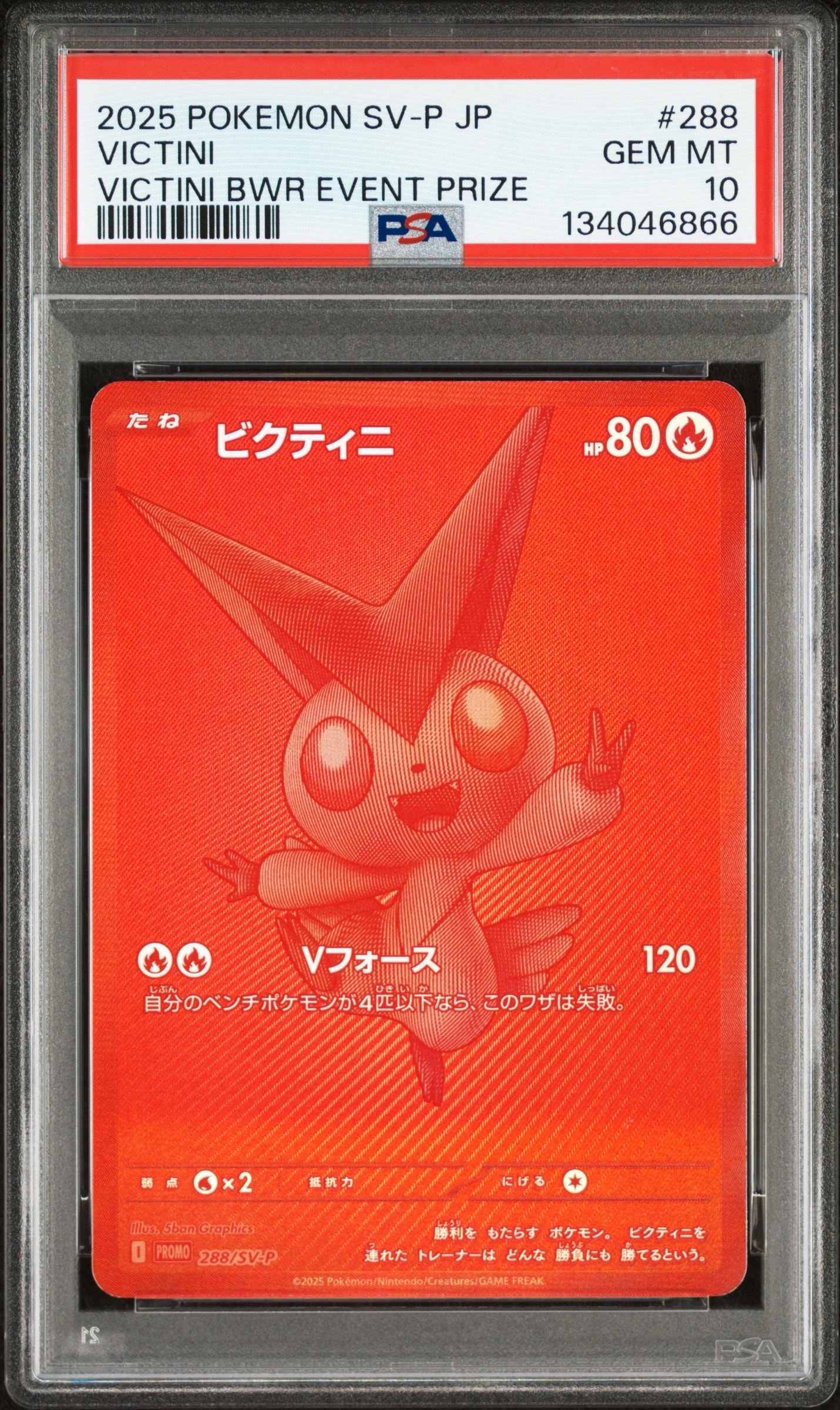 ビクティニ P [SV-P 288](プロモーションカード「ビクティニBWR争奪戦