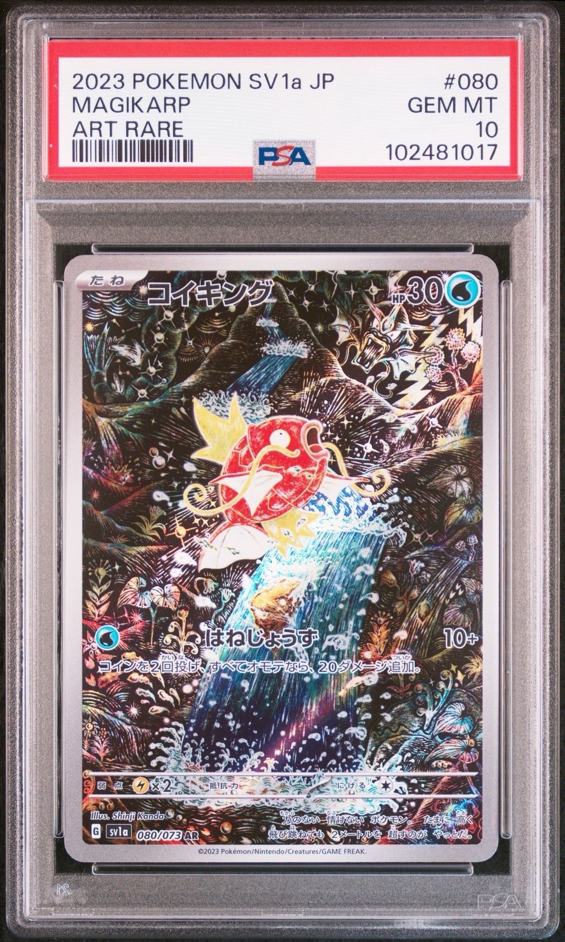 コイキング AR[SV1a 080/073](スカーレット&バイオレット 拡張パック「トリプレットビート」)