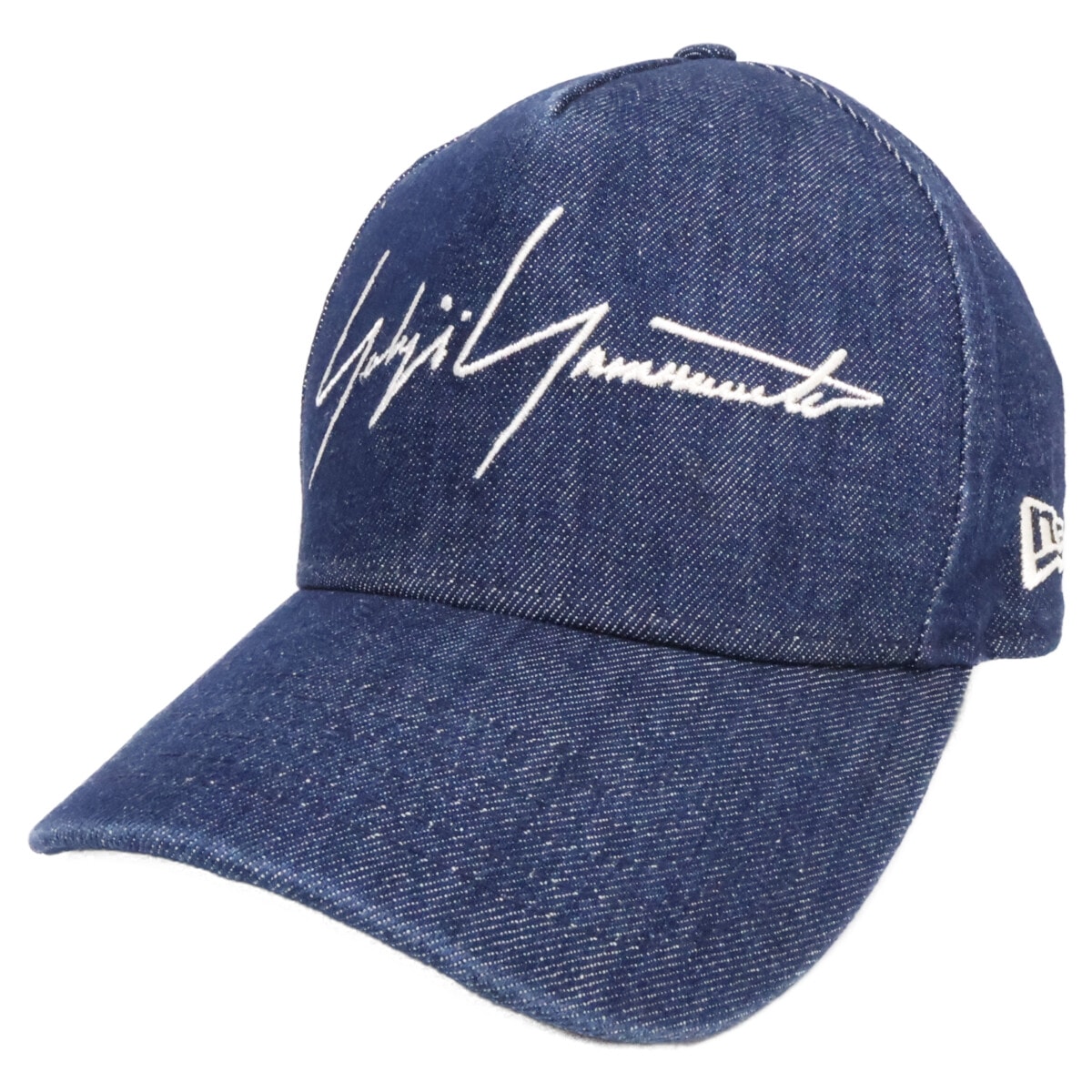 ニューエラ x Yohji Yamamoto POUR HOMME ヨウジヤマモトプールオム 【美品】HH-H56-060 940 D-FRAME YY SIGN ロゴ刺繍 キャップ