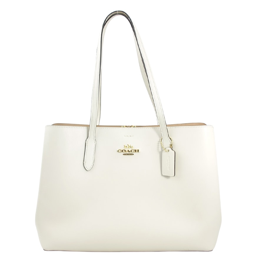 コーチ COACH ショルダーバッグ レザー アイボリー レディース【中古】 56036j