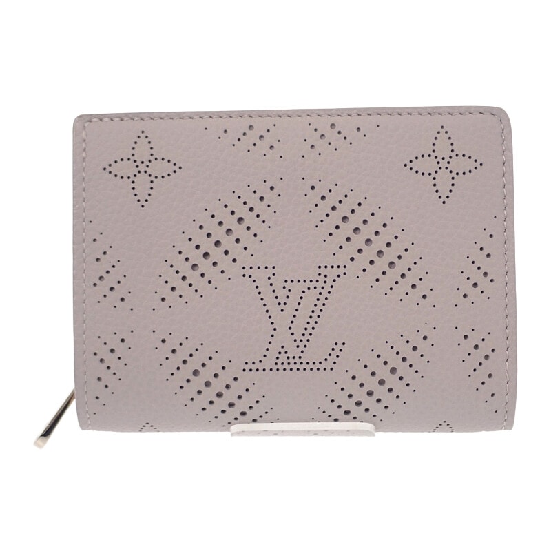 Louis Vuitton Monogram Mahina Clea Wallet "Bloom Grey"