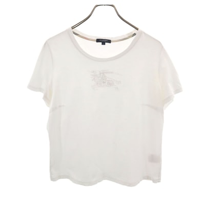 BURBERRY LONDON バーバリーロンドン 日本製 半袖 Tシャツ 5 ホワイト 三陽商会