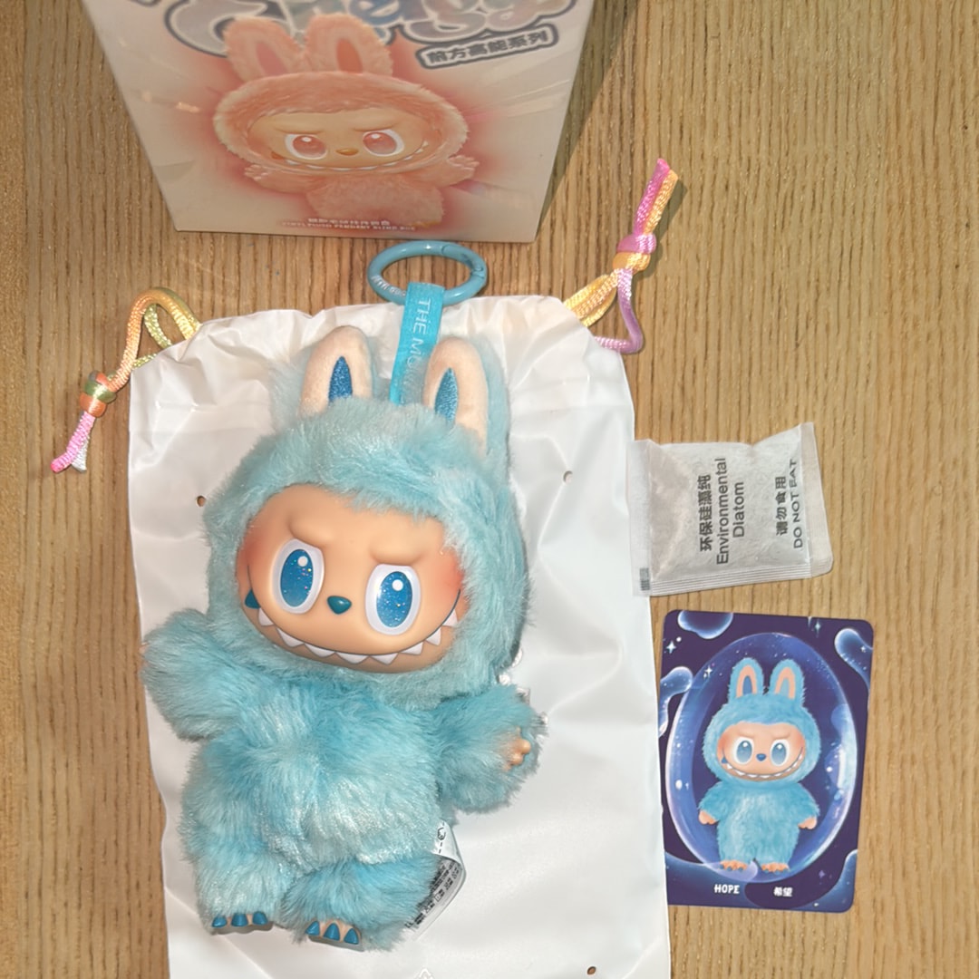 POP MART THE MONSTERS (LABUBU) Big into Energy Series Plush Pendant HOPE