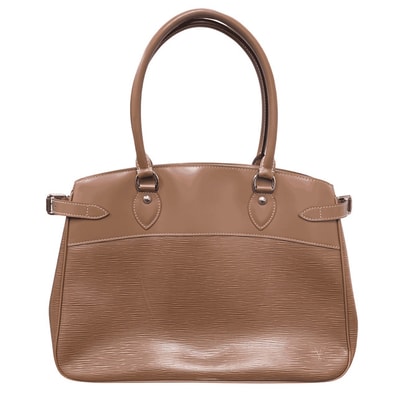 LOUIS VUITTON 希少 美品 ルイヴィトン パッシィGM エピ キャネル トートバッグ M59251 レザー ブラウン SN1016 ハンドバッグ 肩掛け ヴィトン LV ABランク 中古 鑑定済 ヴィトンバッグ