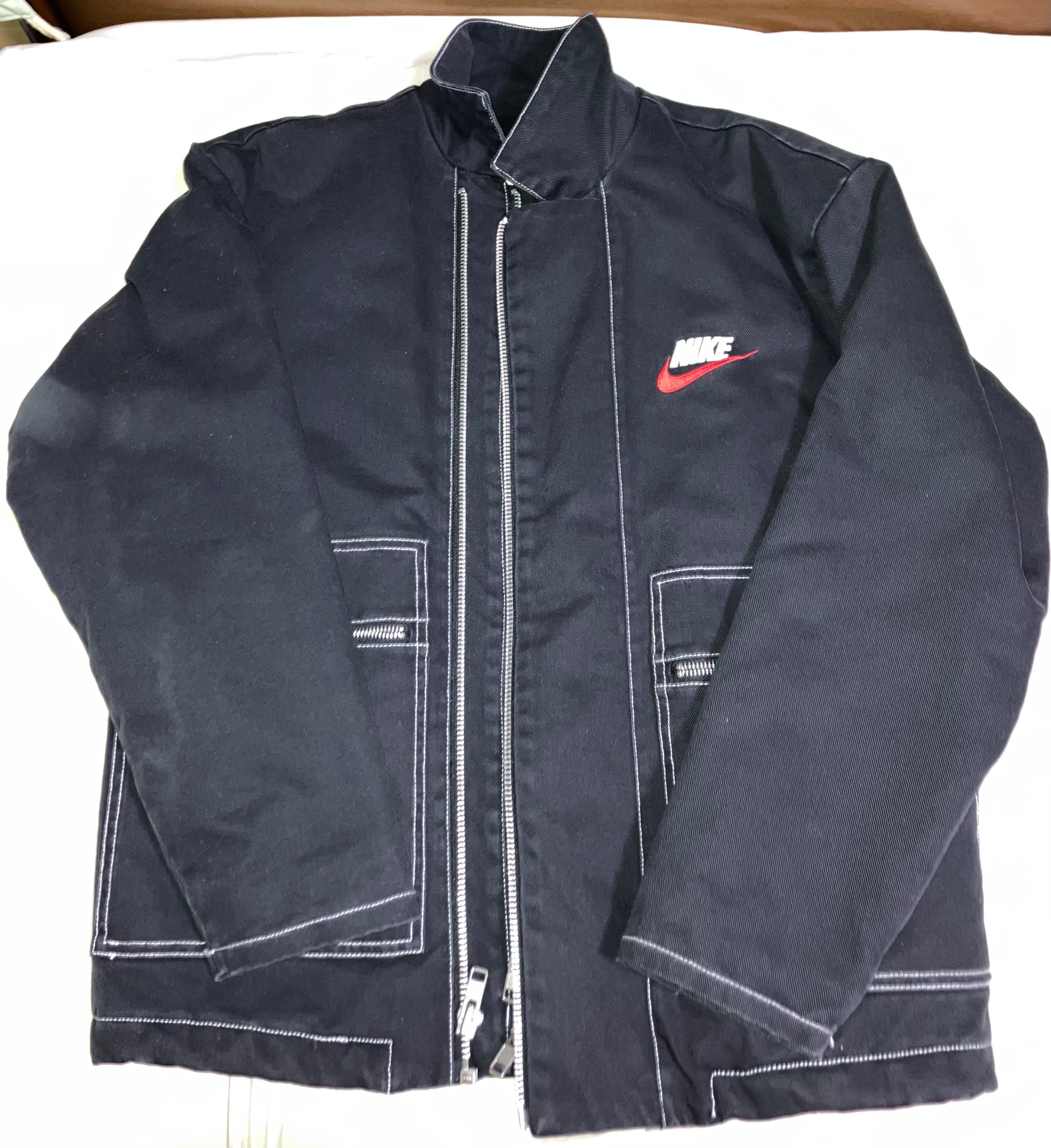 Supreme / NIKE® Double Zip Work Jacket "Black"