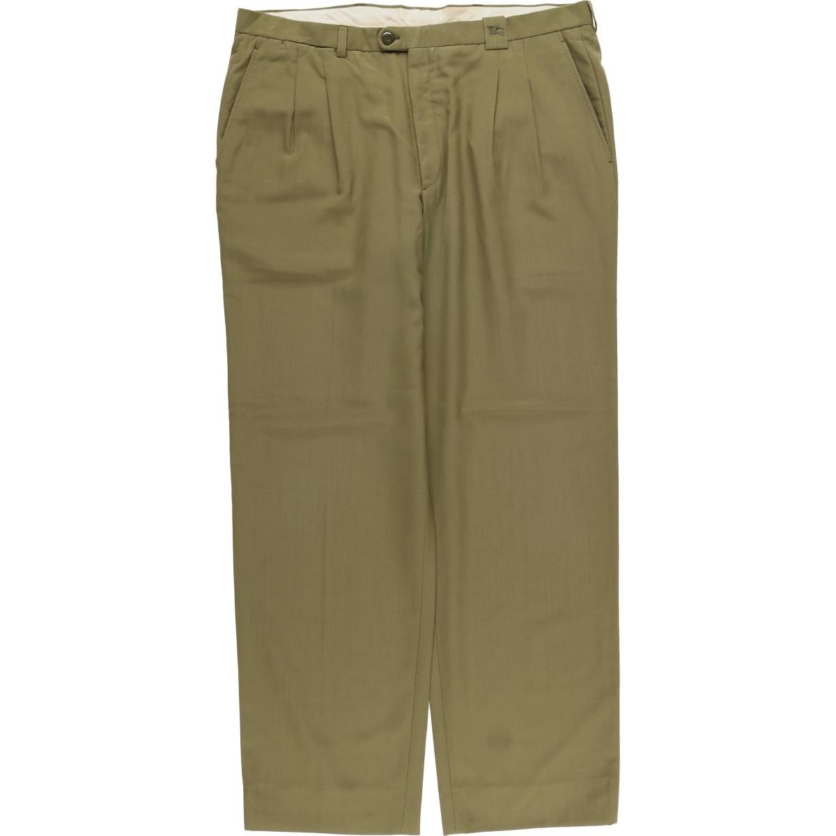 古着 バーバリー Burberry's LONDON ツータック ウールパンツ スラックス メンズw37相当/eaa459761