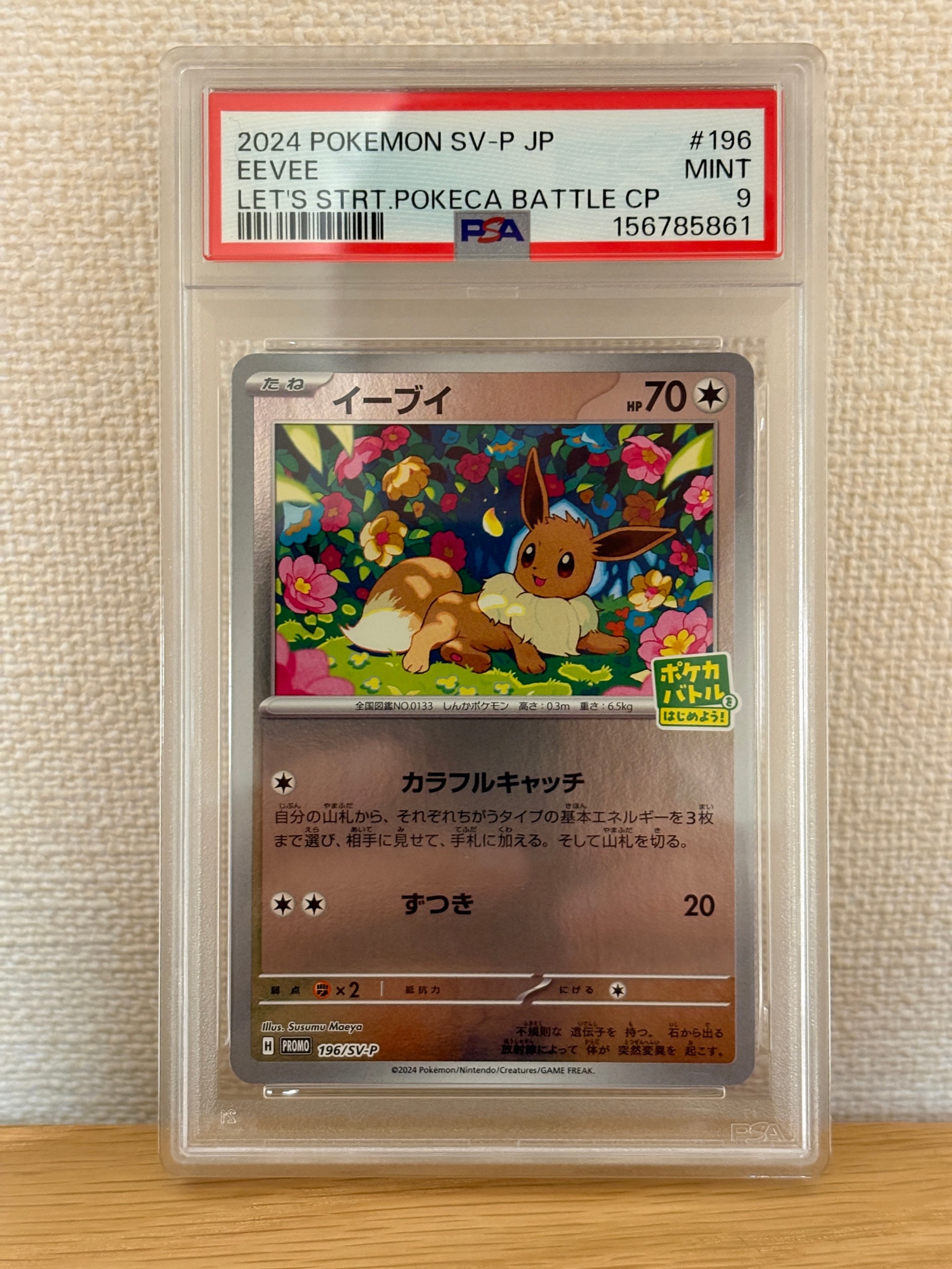 イーブイ P [SV-P-SM 196](プロモカードパック「ポケカバトルをはじめ