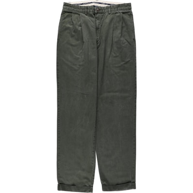 古着 ラルフローレン Ralph Lauren Polo Ralph Lauren ツータック チノパンツ メンズw33相当/eaa676069