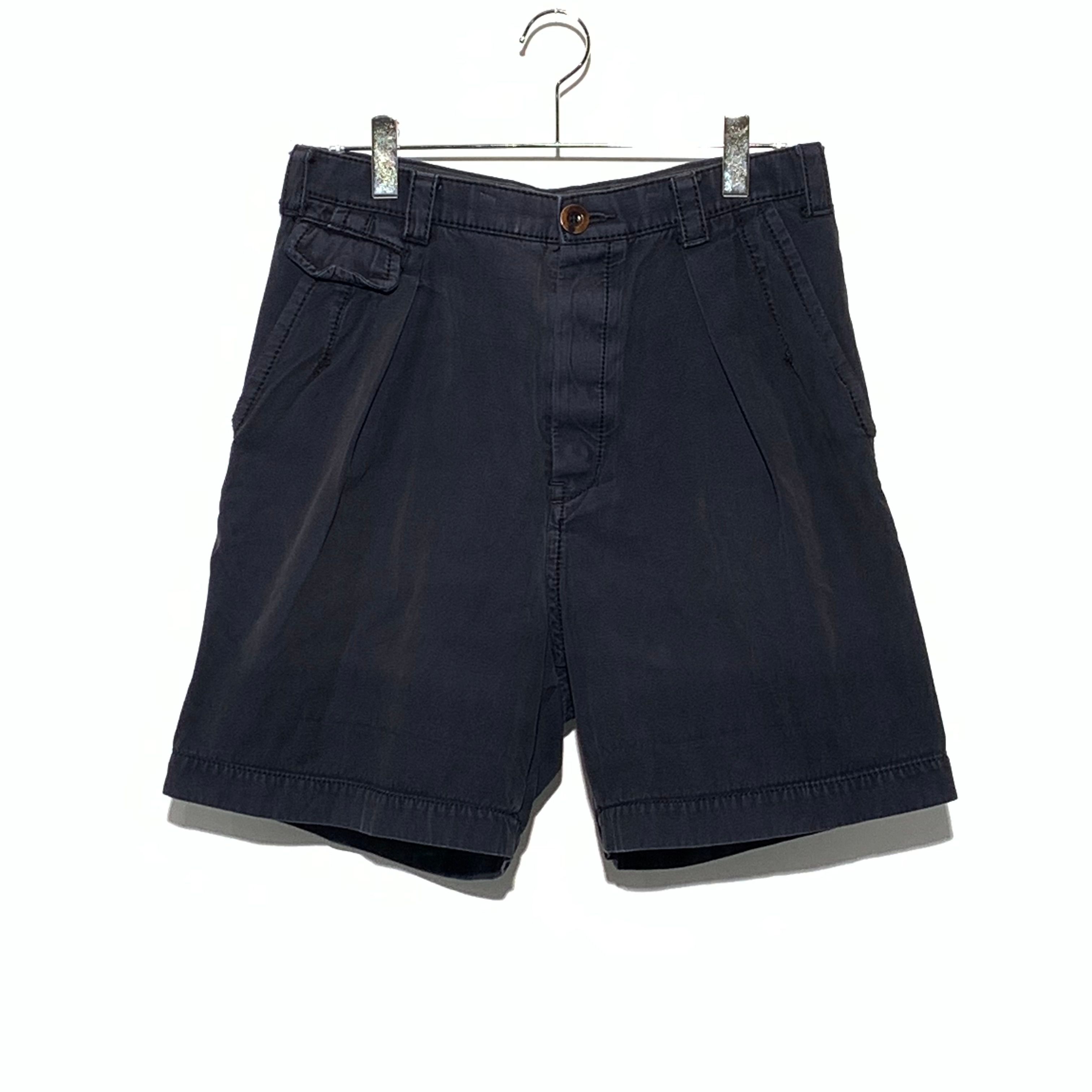 sacai Belted Chino Shorts Navy