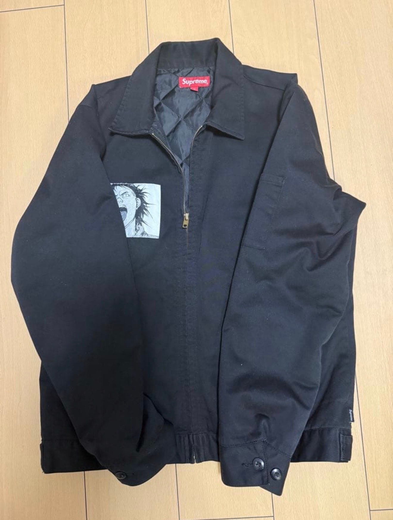 Supreme x AKIRA Work Jacket "Black"