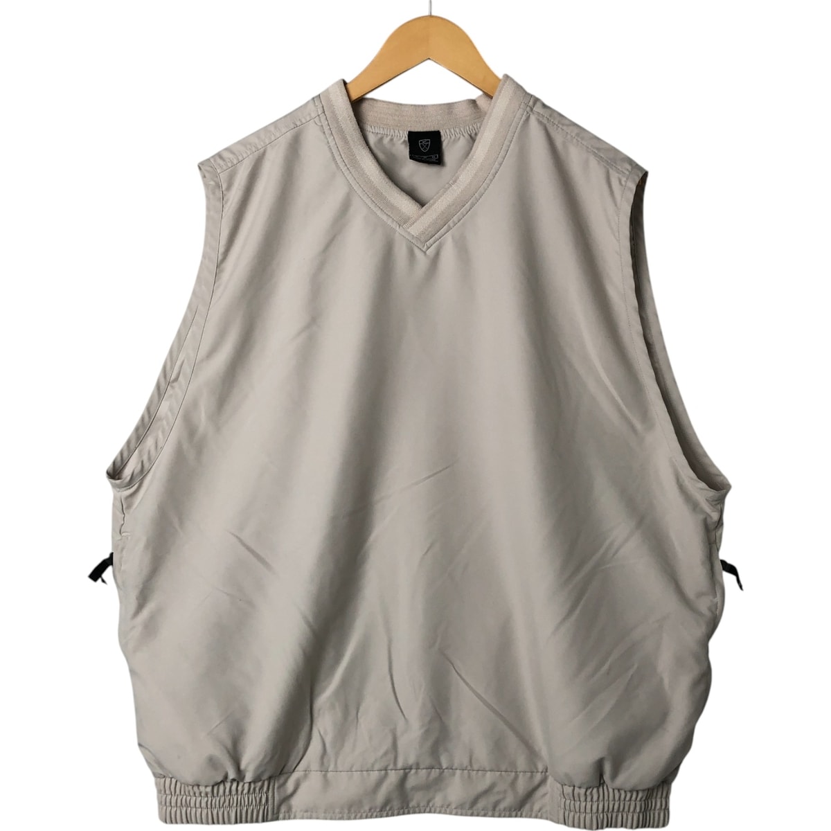 古着 ナイキ NIKE GOLF ゴルフ Vネック ウォームアップベスト メンズXL相当/eaa547542