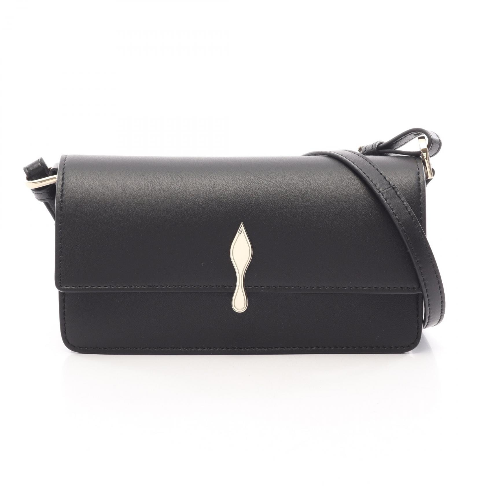 クリスチャンルブタン Christian Louboutin BETTINA ショルダーバッグ バッグ レザー レディース ブラック系 1265272CM6S 【新品】